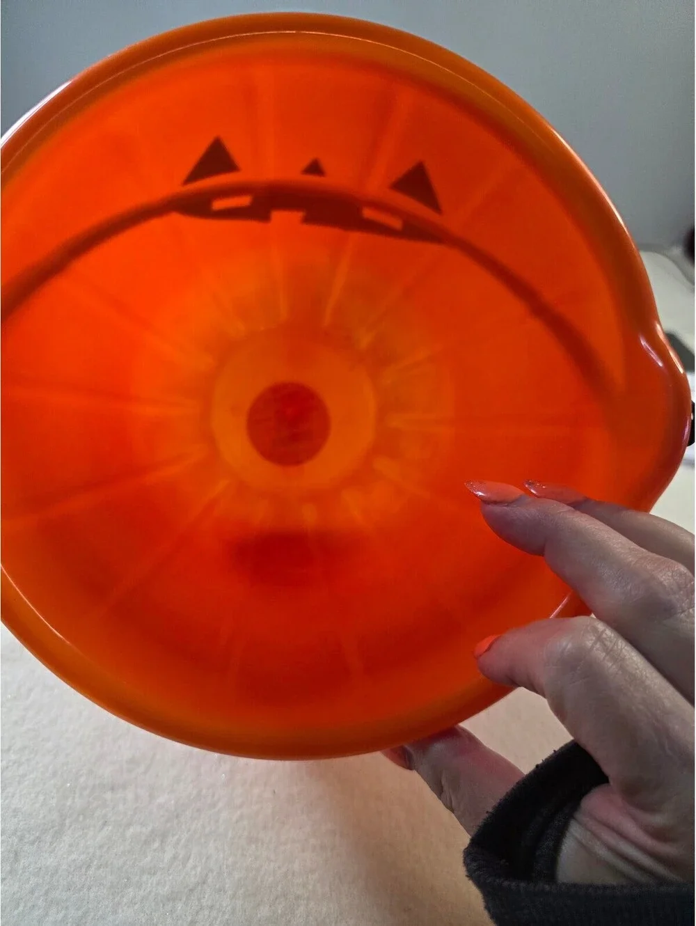 Vintage 1980s Halloween Jack O Lantern Pumpkin Candy Bucket Trick or Treat Pail